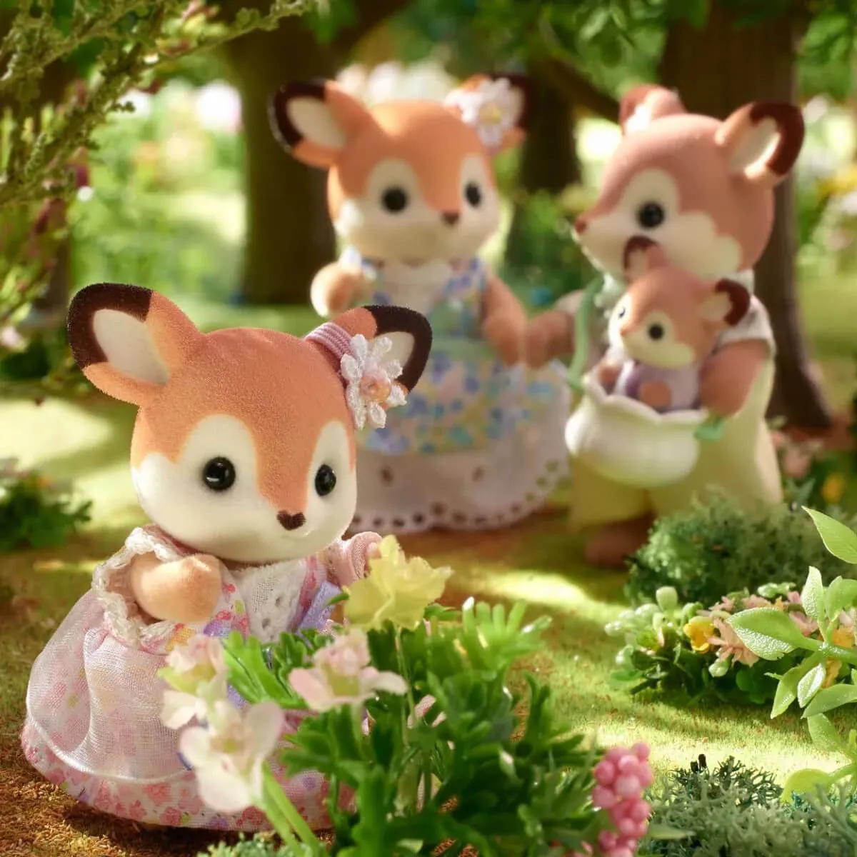 Deer Family by Sylvanian Families