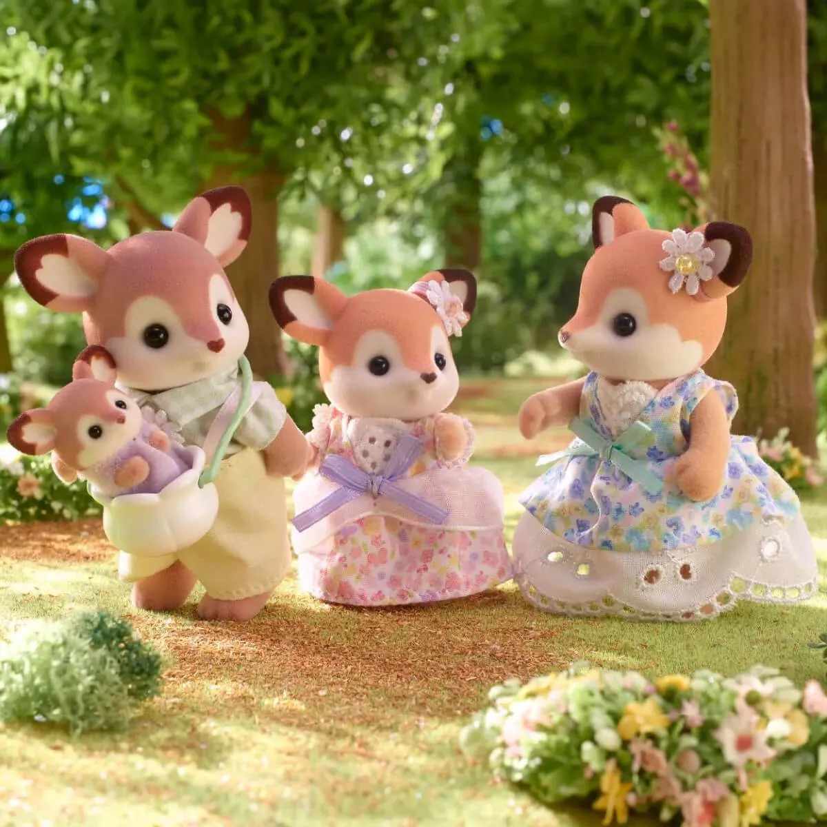 Deer Family by Sylvanian Families