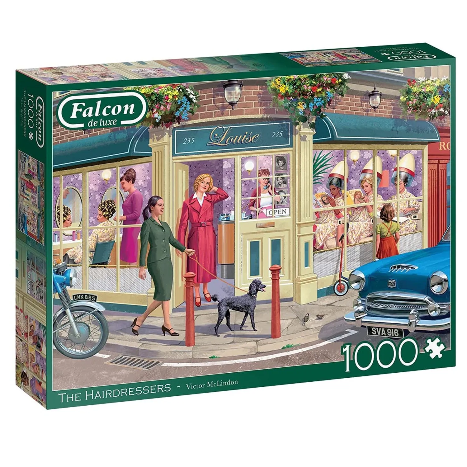 Falcon The Hairdressers 1000 Pieced Jigsaw