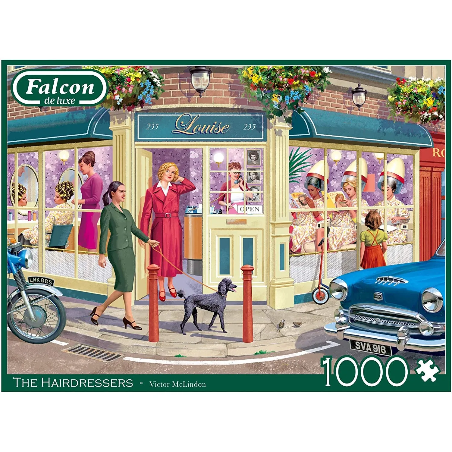 Falcon The Hairdressers 1000 Pieced Jigsaw