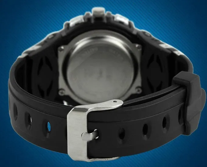 Fashion Children Watches Dual Time LED Digital Quartz Multifunctional 30m Waterproof Swim Student Sports Watch