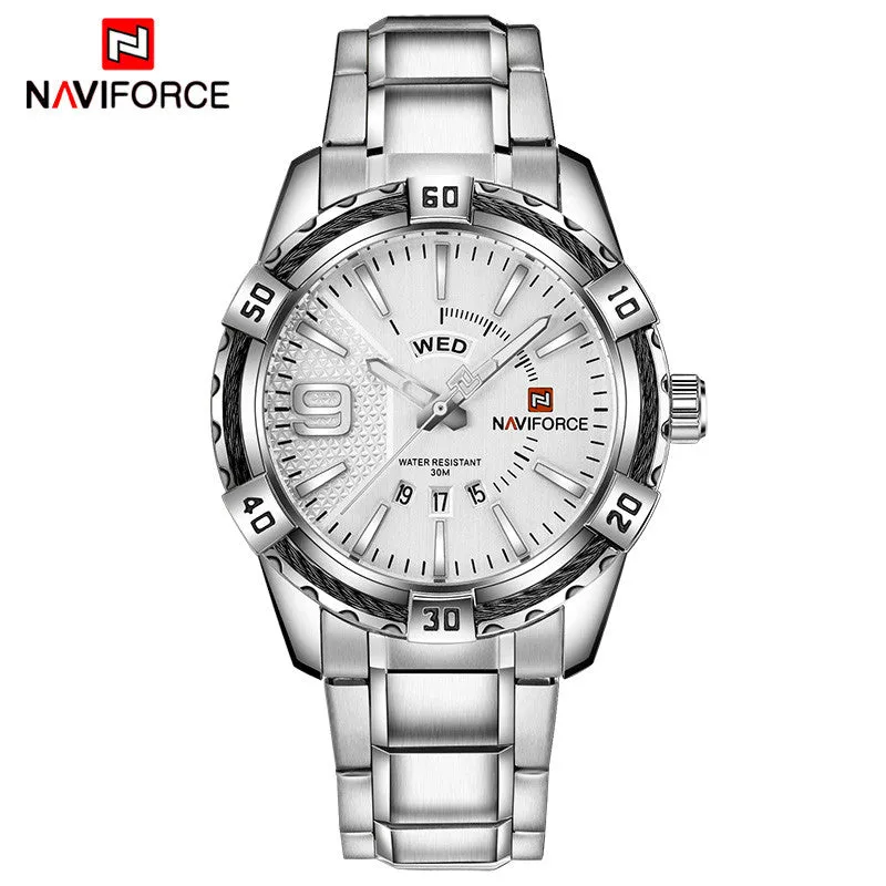 Fashion Luxury Waterproof Stainless Steel Quartz Watch