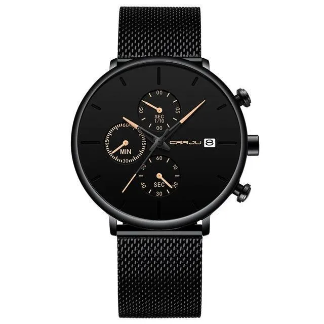 Fashion Mens Waterproof Watch