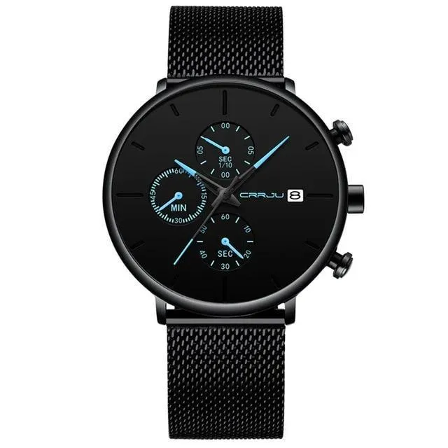 Fashion Mens Waterproof Watch