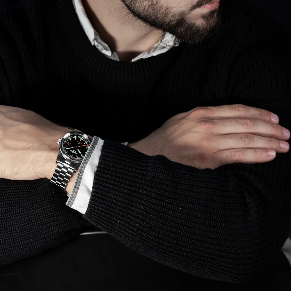 Fortis Flieger F-41 Automatic On Block Bracelet
