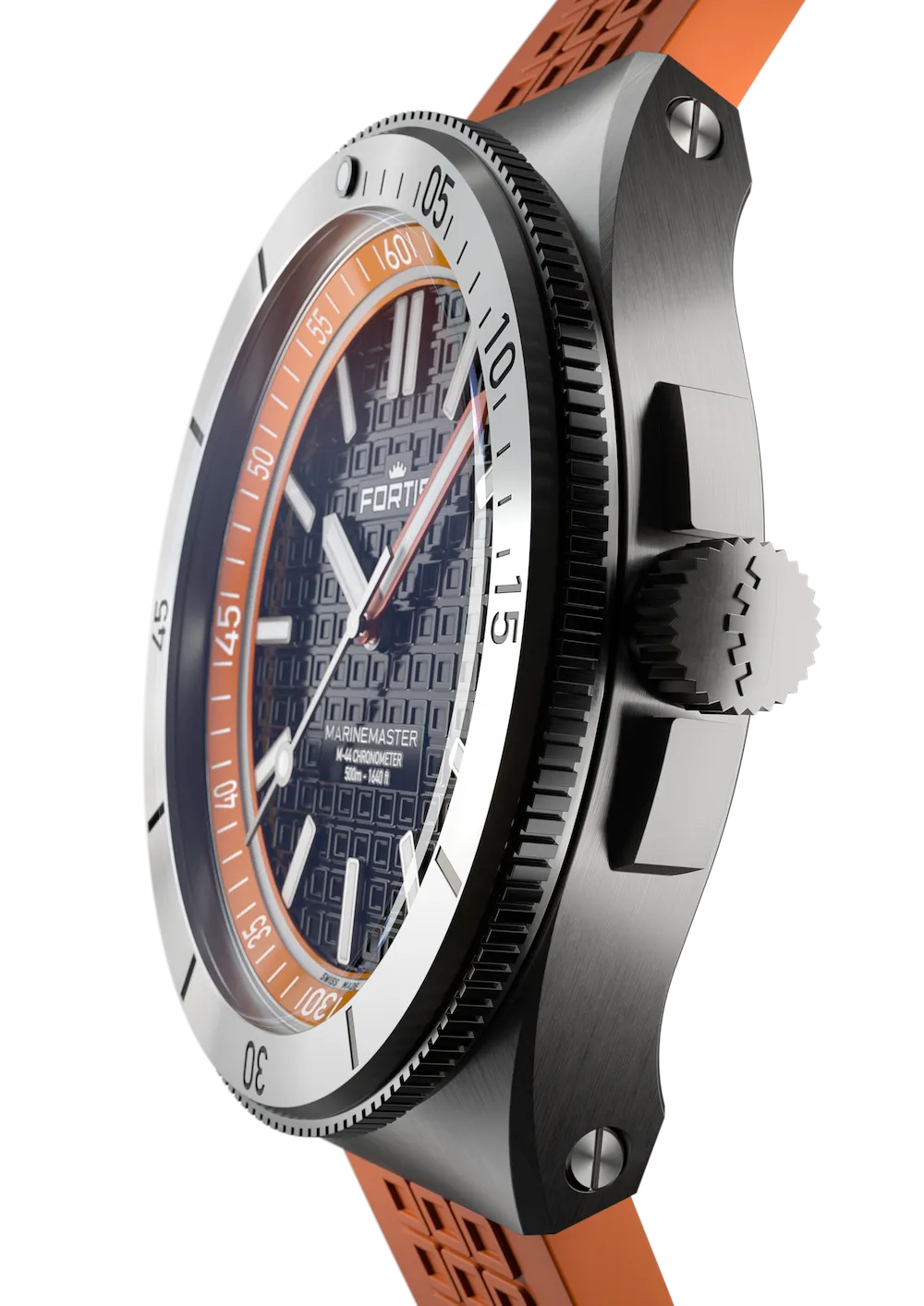 Fortis Marinemaster M-44 Amber Orange