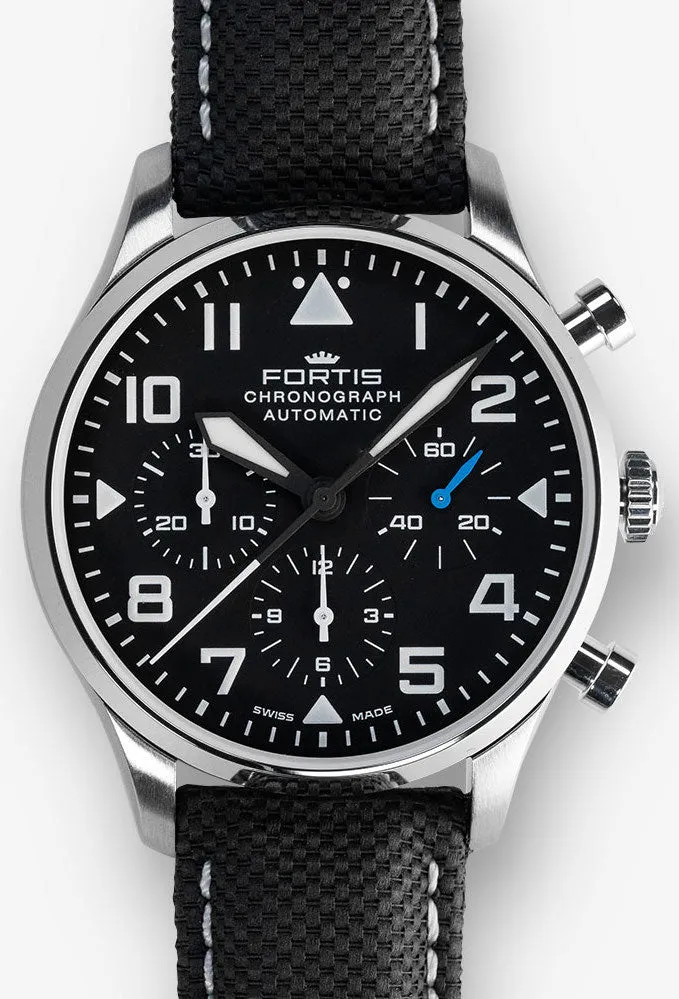 Fortis Watch Pilot Classic Chronograph