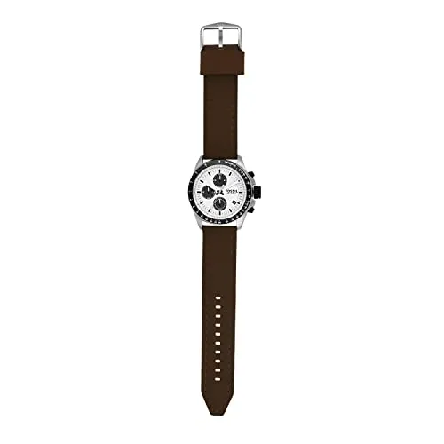 Fossil Chronograph White Dial Men's Watch-CH2882