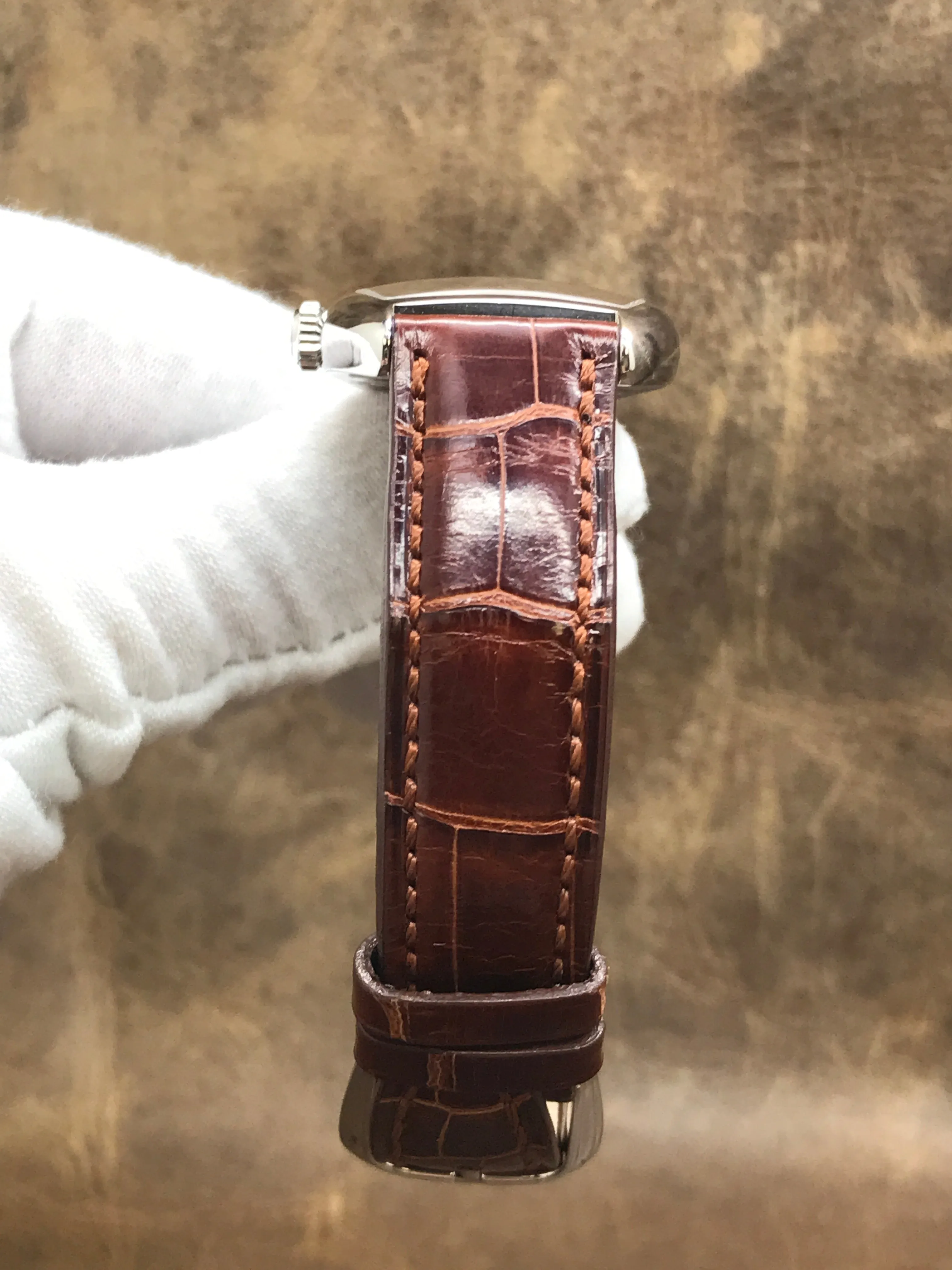 Franck Muller Casablanca 7502 S6 G Silver Dial Hand Wind Watch
