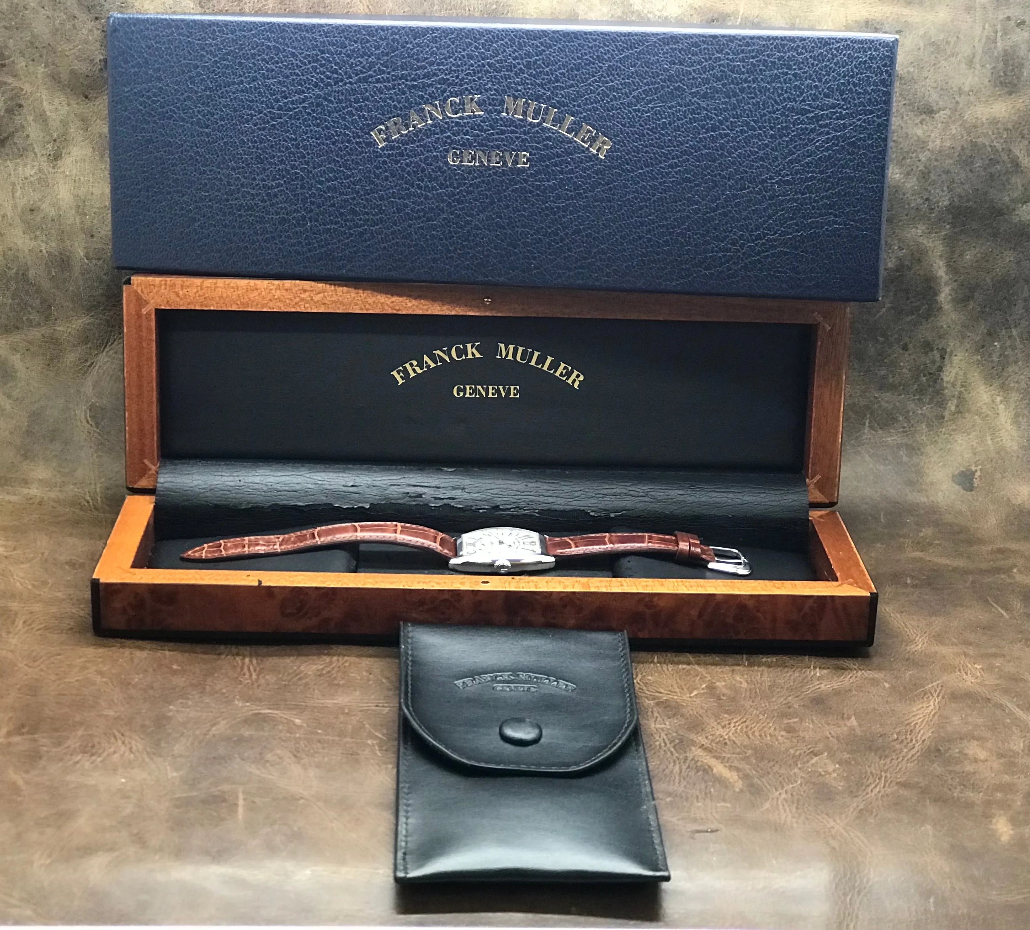Franck Muller Casablanca 7502 S6 G Silver Dial Hand Wind Watch