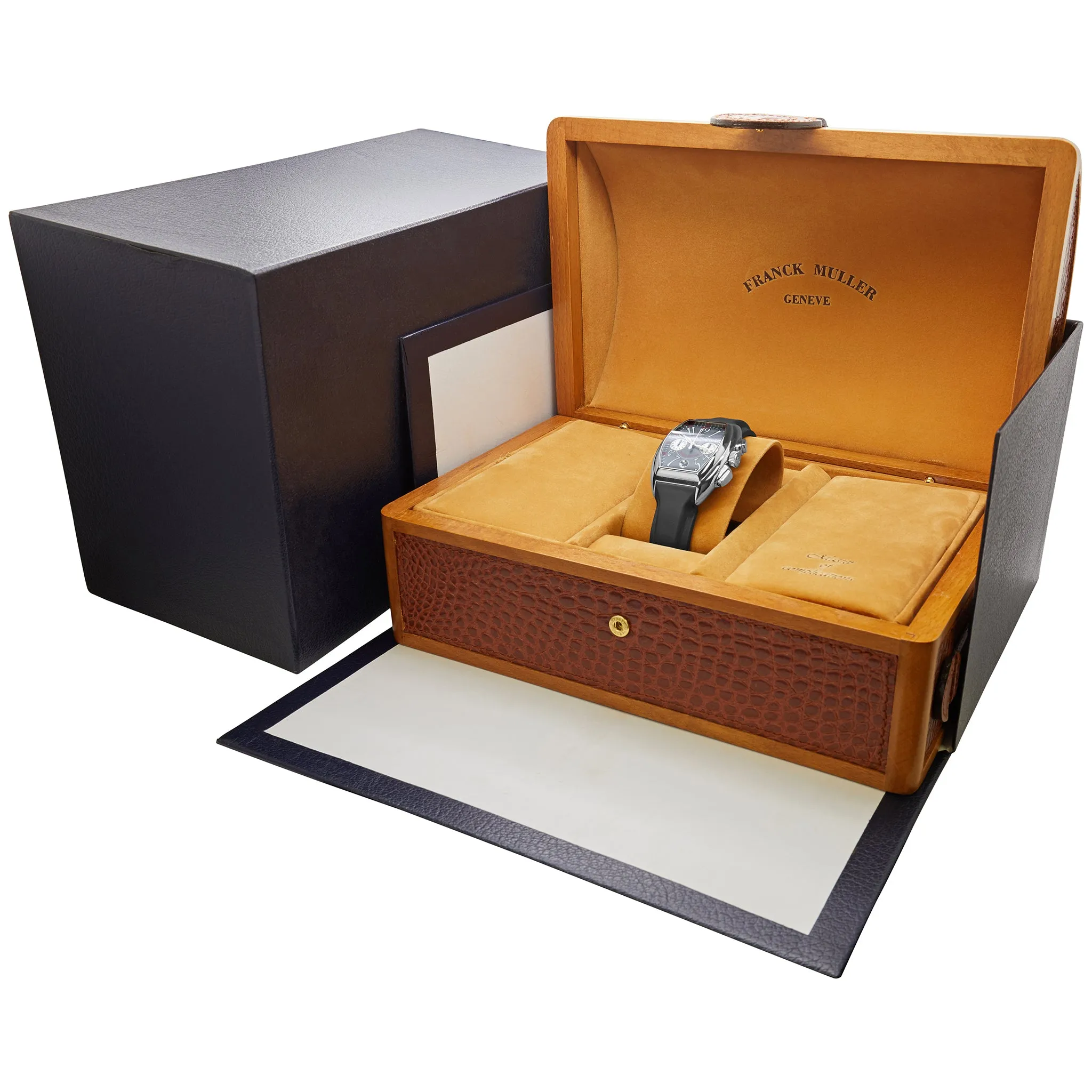 Franck Muller Conquistador 8005 CC Silver Dial Automatic Watch