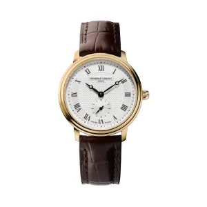 Frederique Constant Women's 28.60mm Stainless Steel & Yellow IP Quartz Watch FC-235M1S5