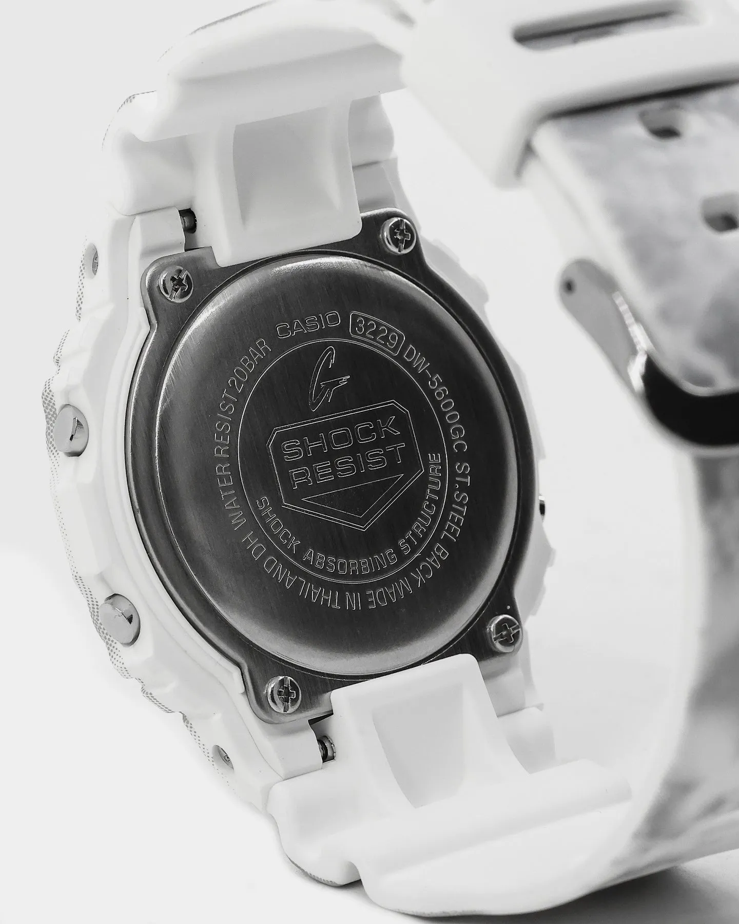 G SHOCK DW5600GC-7D Snow Camo