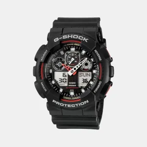 G-Shock Men's Analog-Digital Resin Watch G272 - GA-100-1A4NDR