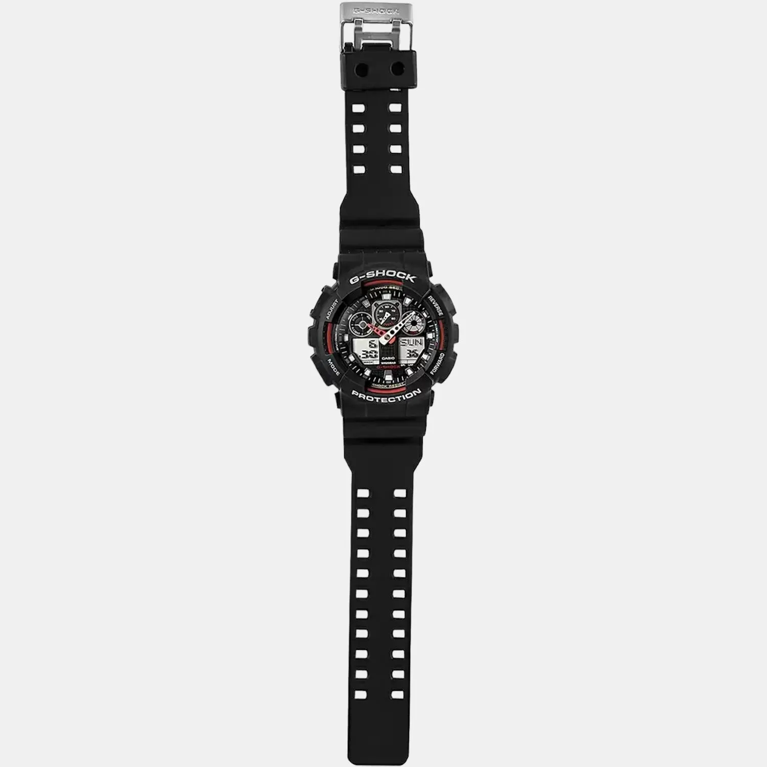 G-Shock Men's Analog-Digital Resin Watch G272 - GA-100-1A4NDR