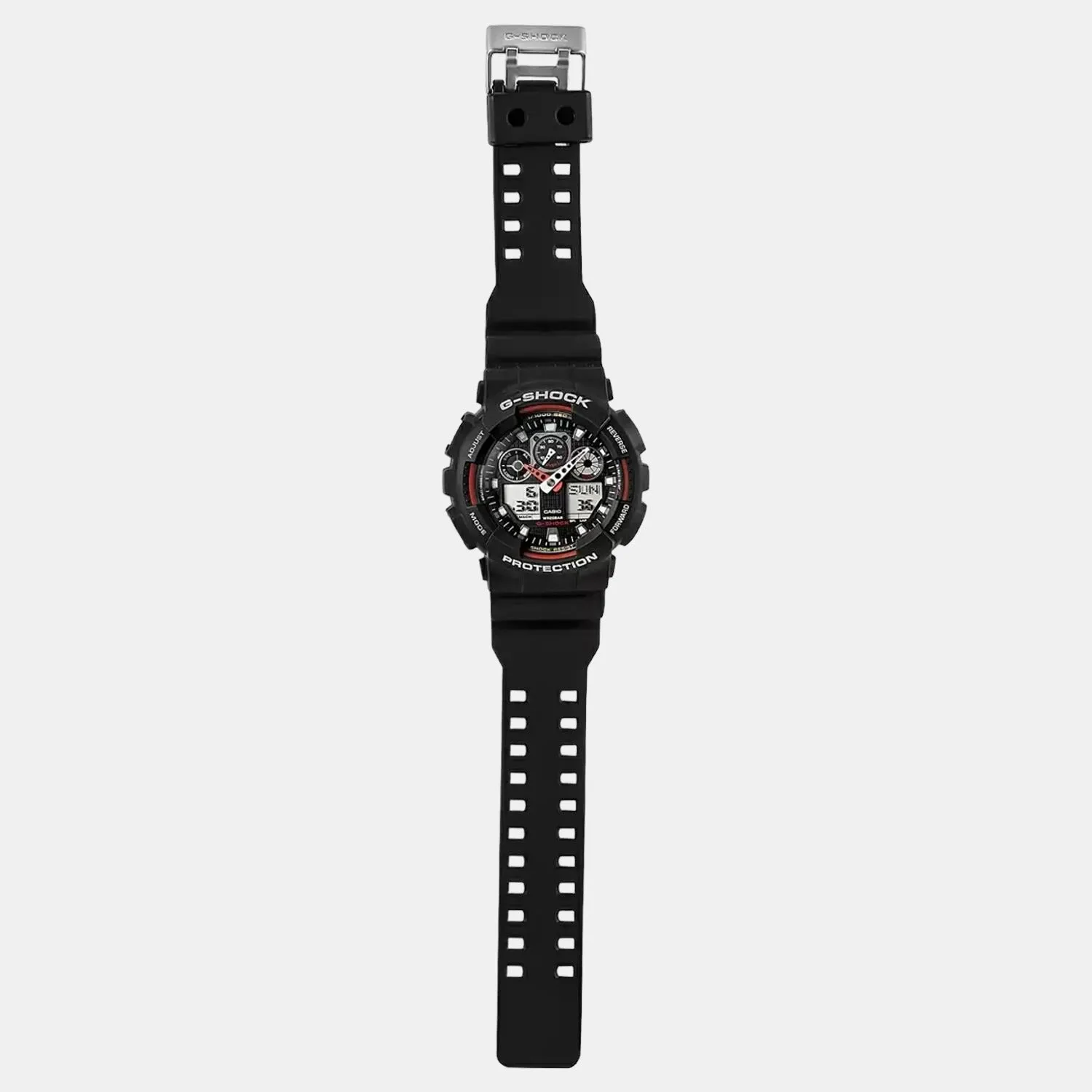 G-Shock Men's Analog-Digital Resin Watch G272 - GA-100-1A4NDR