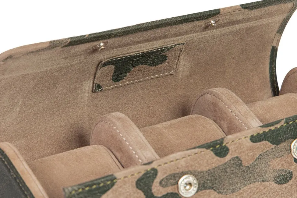 Galata - Camouflage Green Watch Roll