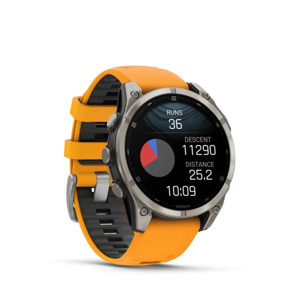 GARMIN Fenix 8 Amoled Sapphire Titanium 47mm