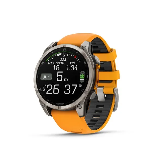GARMIN Fenix 8 Amoled Sapphire Titanium 47mm