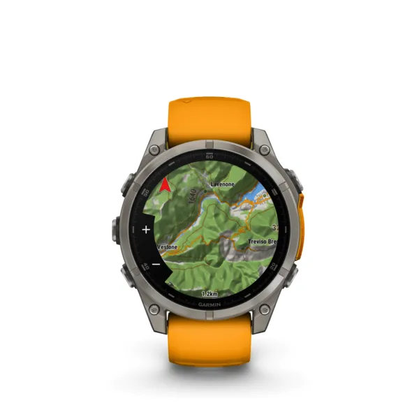 GARMIN Fenix 8 Amoled Sapphire Titanium 47mm