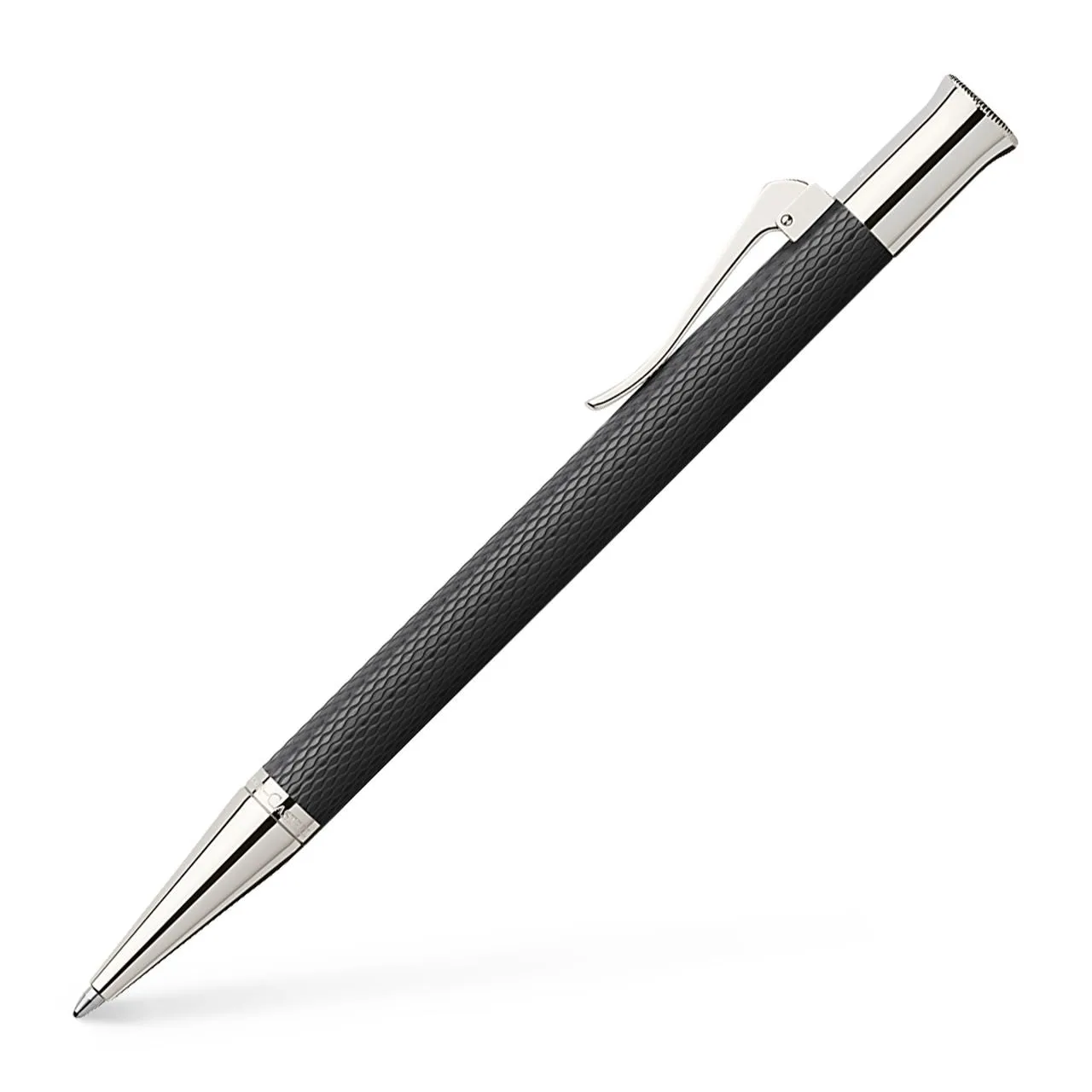 Graf Von Faber-Castell Guilloche Ballpoint Pen Black