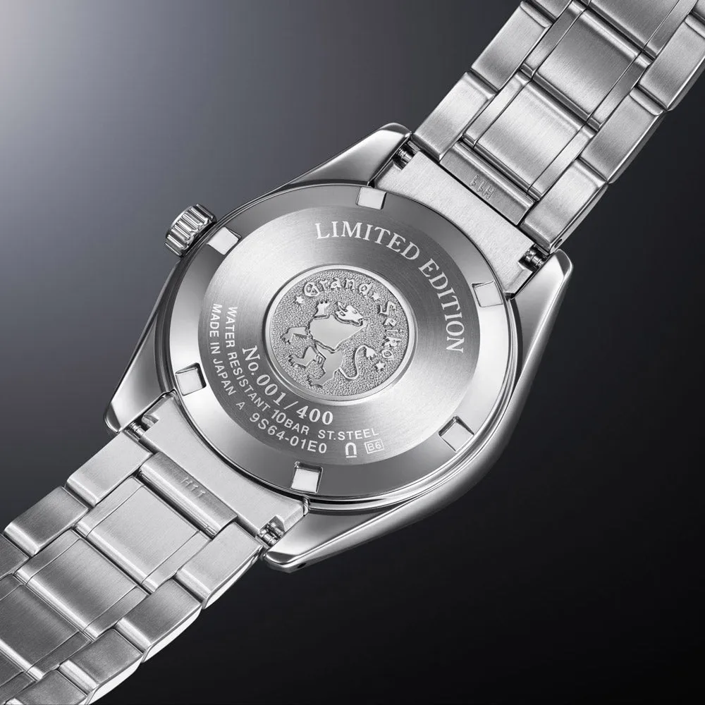 Grand Seiko Heritage Collection Mount Iwate - Autumn Dusk European Limited Edition 36.5mm Green Dial Gents Manual Wound Watch SBGW303G