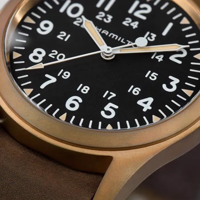 Hamilton Khaki Field Mechanical Bronze Men Watch H69459530