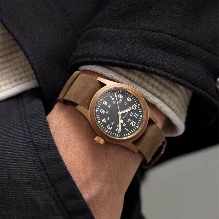Hamilton Khaki Field Mechanical Bronze Men Watch H69459530