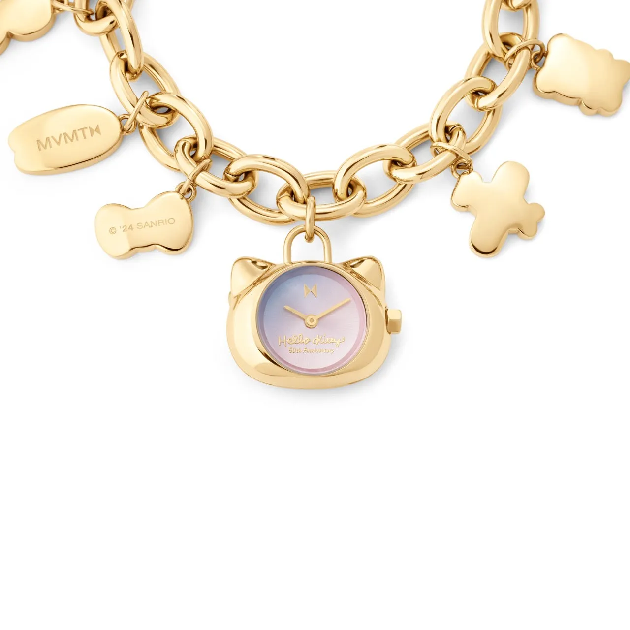Hello Kitty x MVMT 50th Anniversary Charm Bracelet Watch