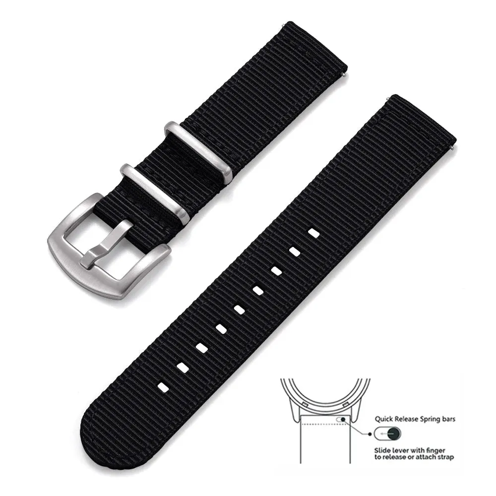 High-Quality Quick Release Nylon Replacement Watch Strap Bracelet