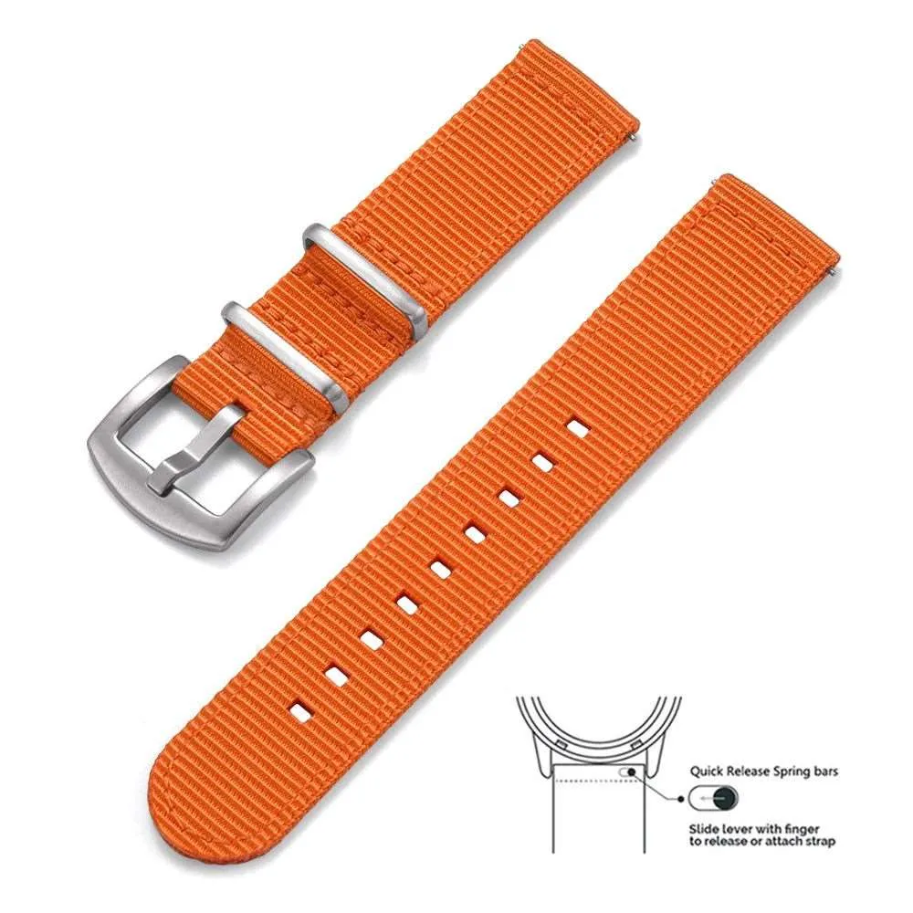 High-Quality Quick Release Nylon Replacement Watch Strap Bracelet