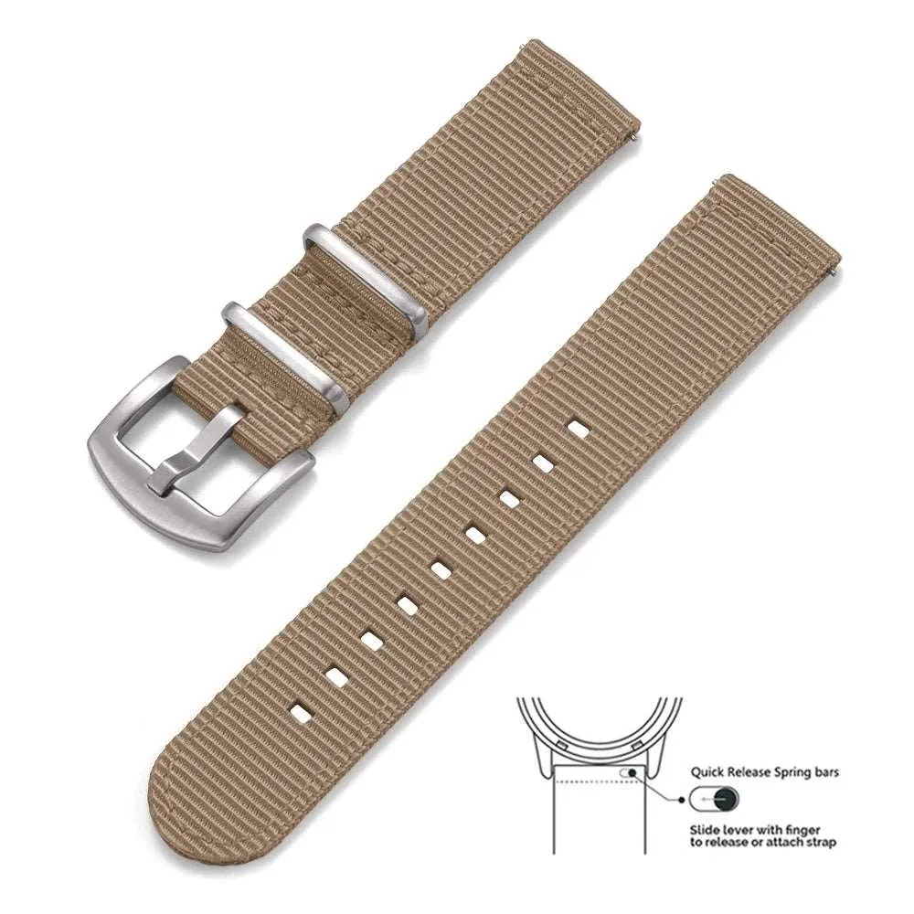 High-Quality Quick Release Nylon Replacement Watch Strap Bracelet