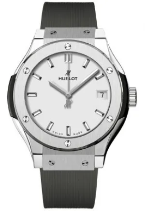 Hublot Classic Fusion Opalin Dial Ladies Watch 581.NX.2611.RX