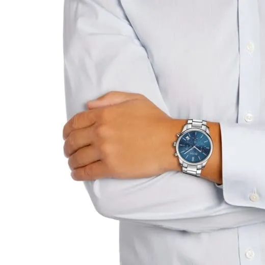 Hugo Boss Commander Chronograph Blue Dial Men's Watch 1513434
