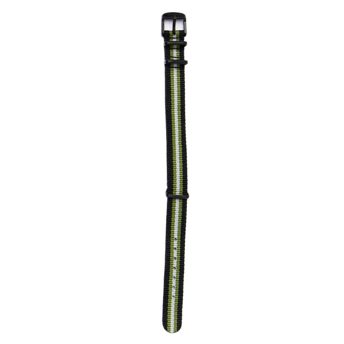 Ivy Stripe Nylon Watch Band | 14mm
