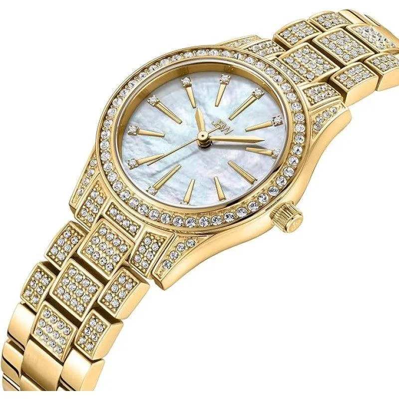 JBW Cristal Spectra 0.06 ctw Diamond Women's Watch - Gold - J6392-A