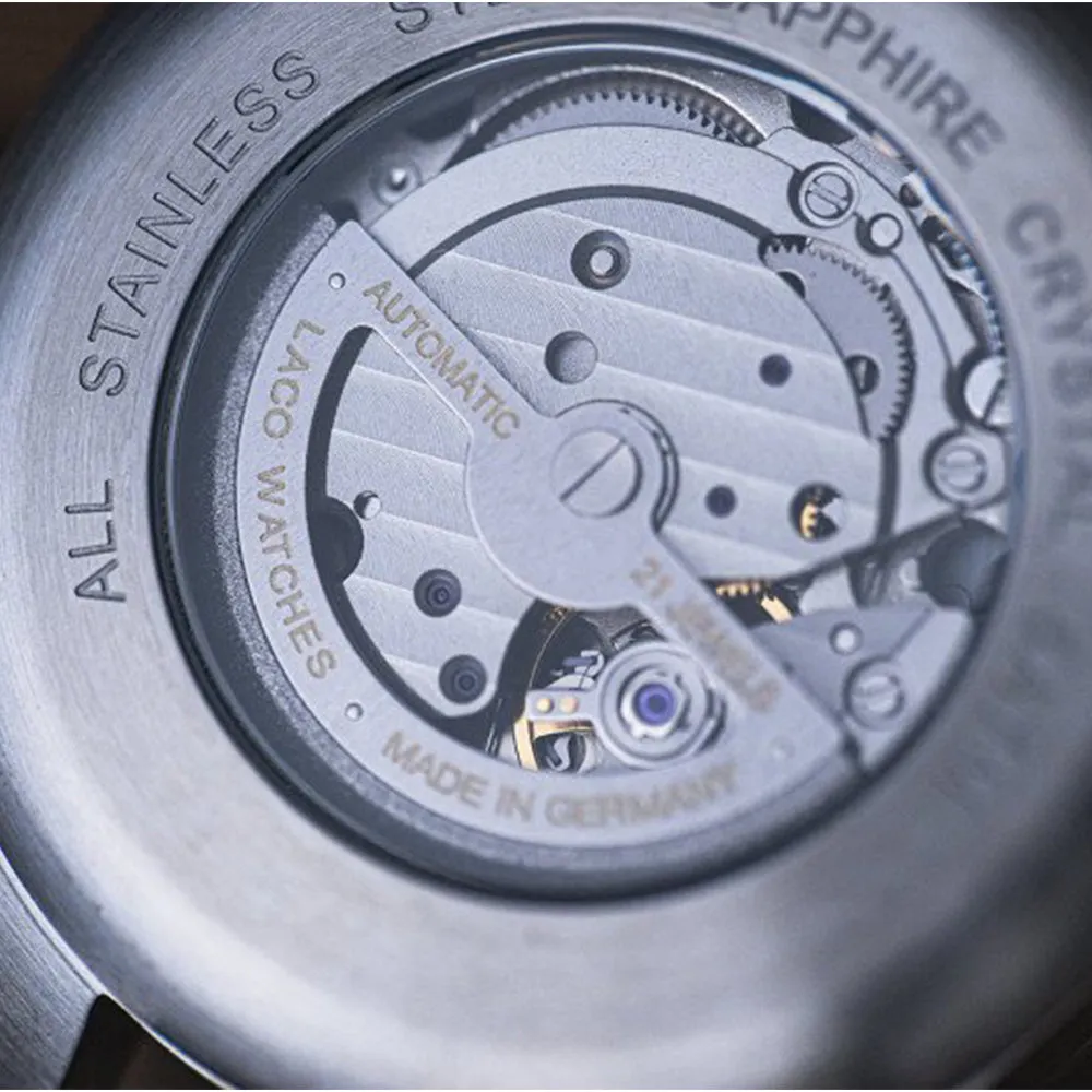 LACO NAVY WATCHES VALENCIA 42 MM AUTOMATIC