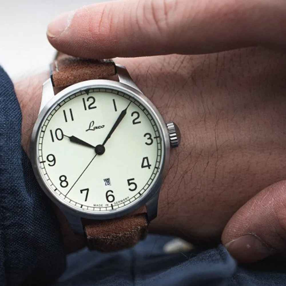 LACO NAVY WATCHES VALENCIA 42 MM AUTOMATIC