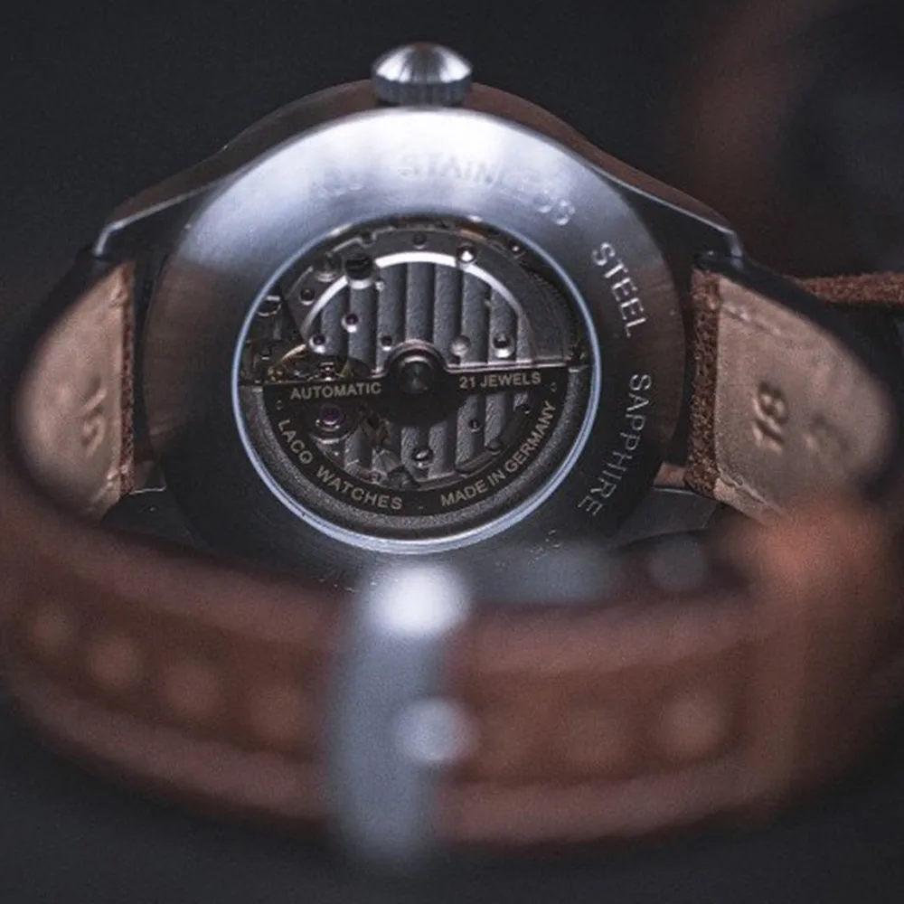 LACO NAVY WATCHES VALENCIA 42 MM AUTOMATIC