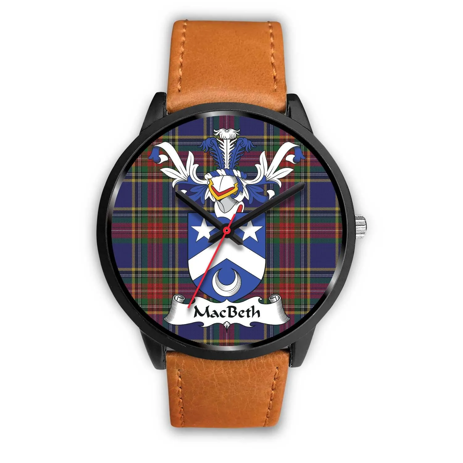 MacBeth Clan Badge Tartan Black Watch