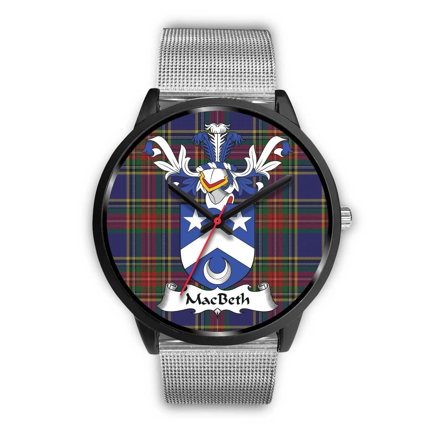 MacBeth Clan Badge Tartan Black Watch
