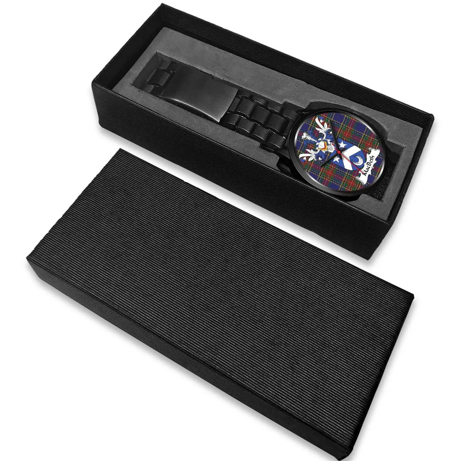 MacBeth Clan Badge Tartan Black Watch
