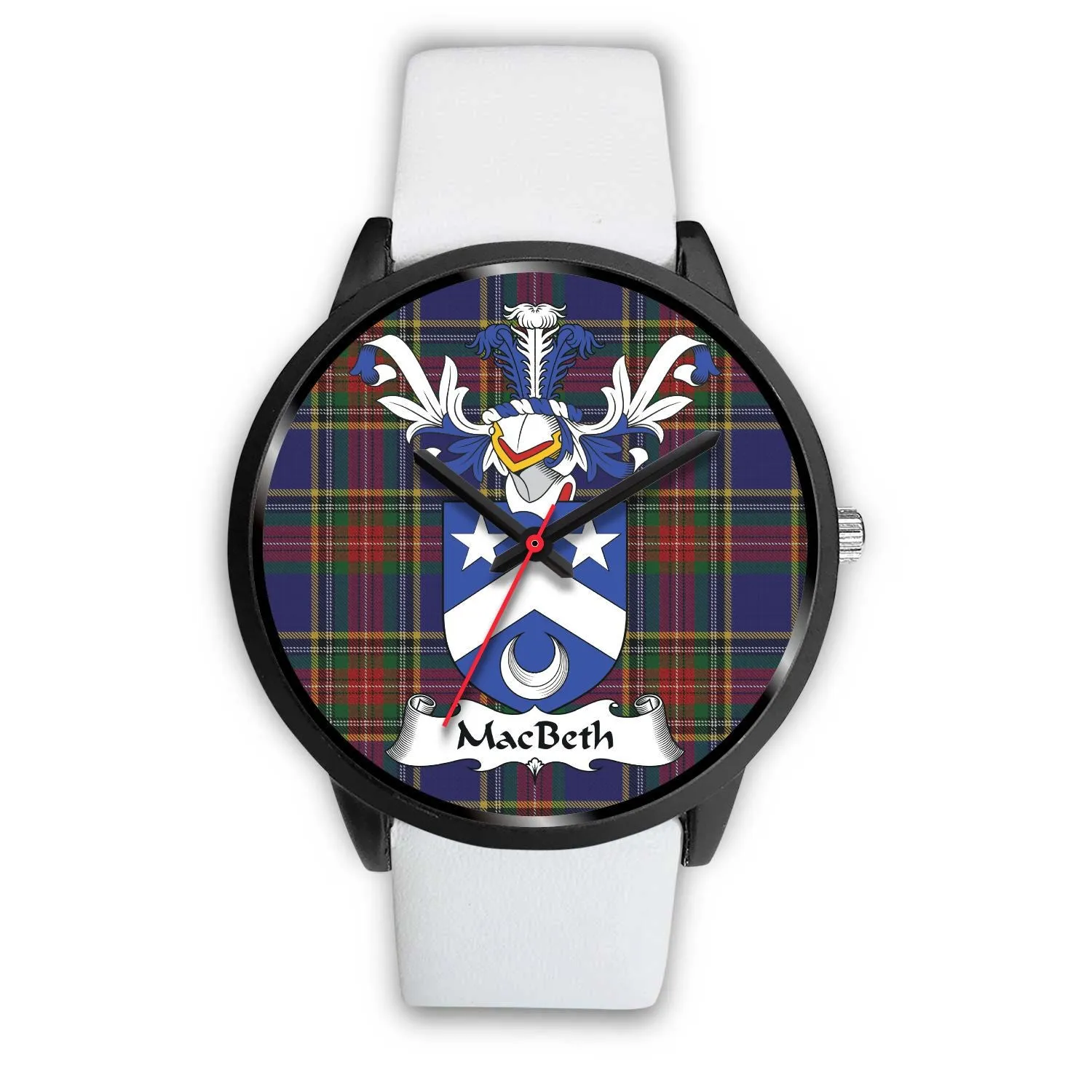 MacBeth Clan Badge Tartan Black Watch