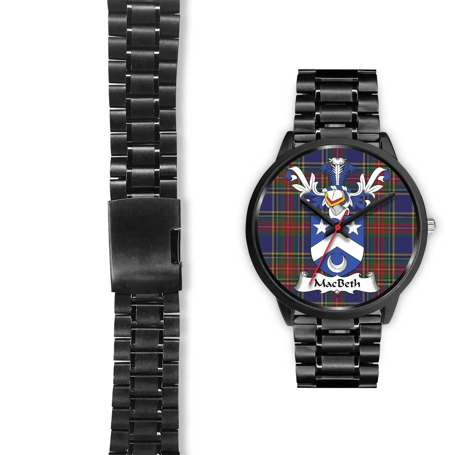 MacBeth Clan Badge Tartan Black Watch