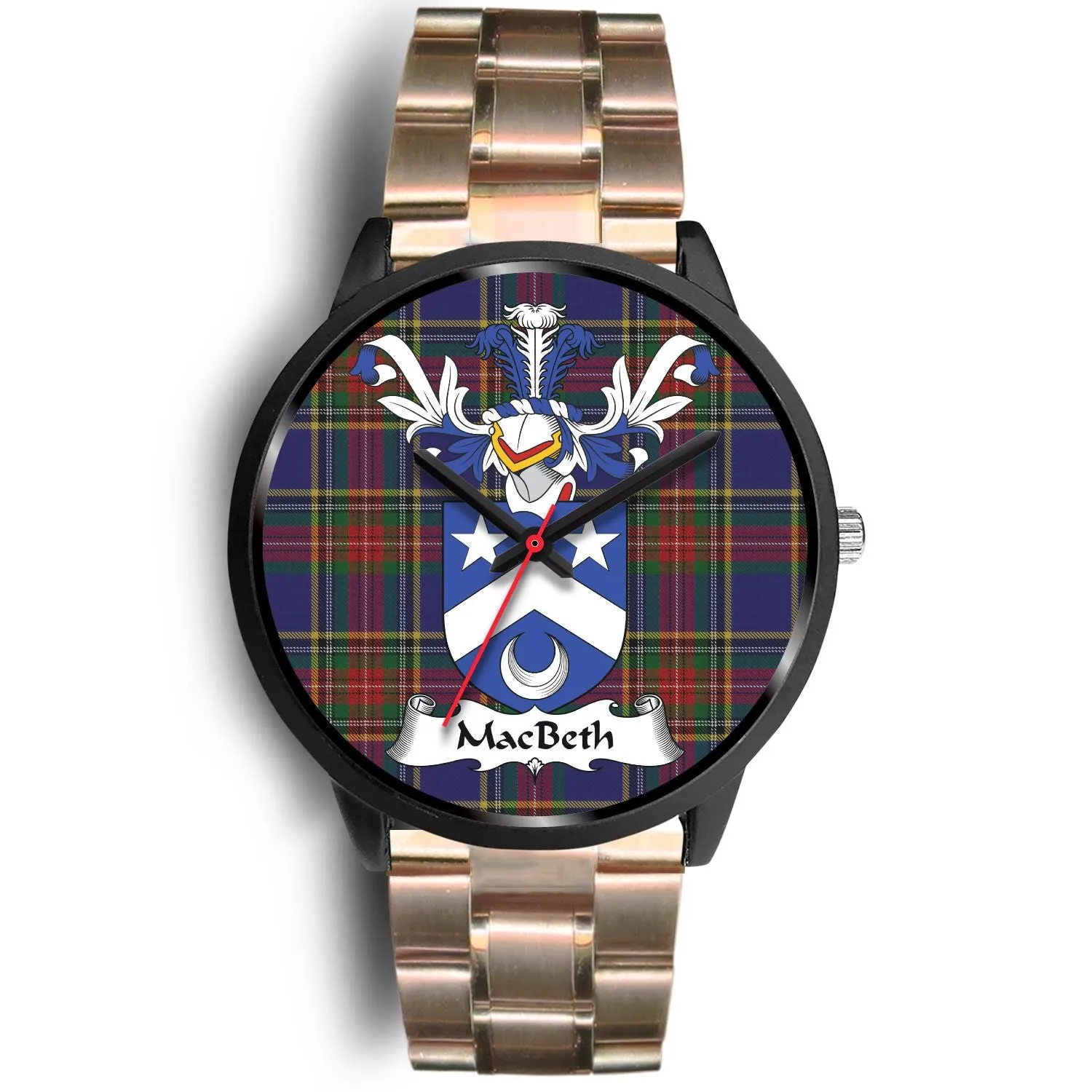 MacBeth Clan Badge Tartan Black Watch