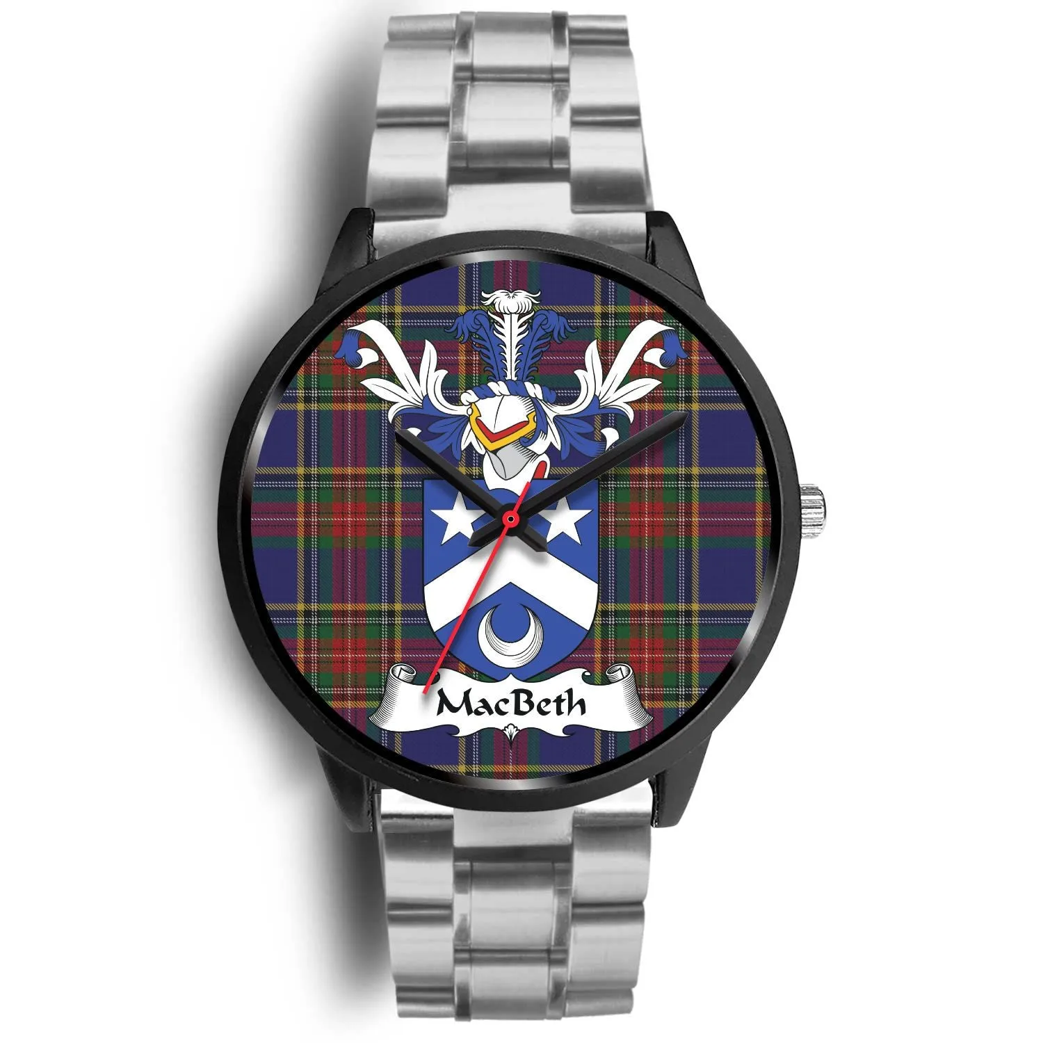 MacBeth Clan Badge Tartan Black Watch
