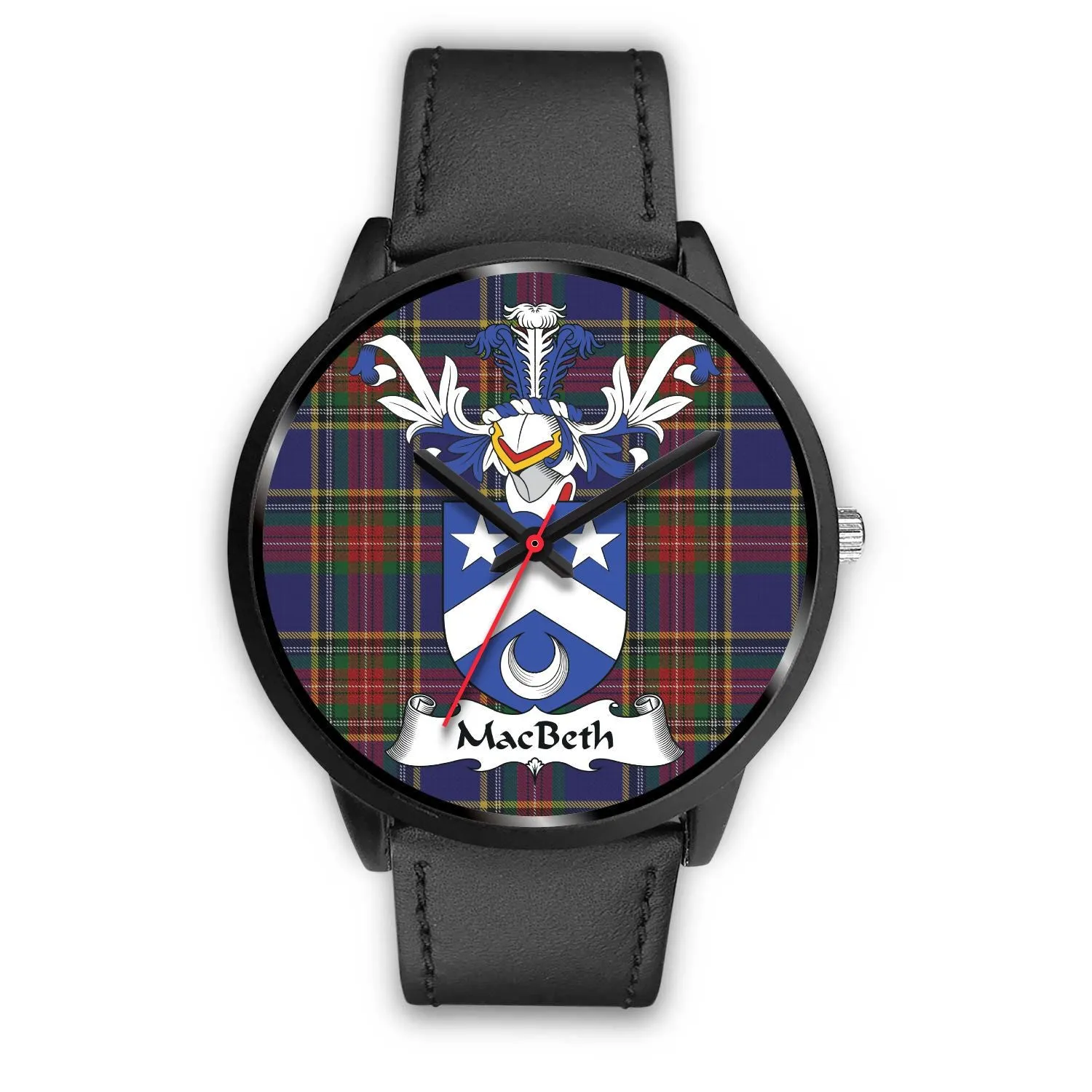 MacBeth Clan Badge Tartan Black Watch