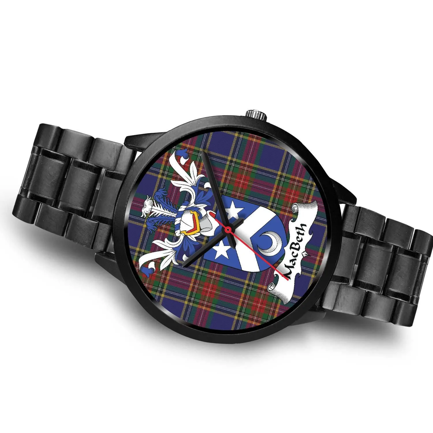 MacBeth Clan Badge Tartan Black Watch