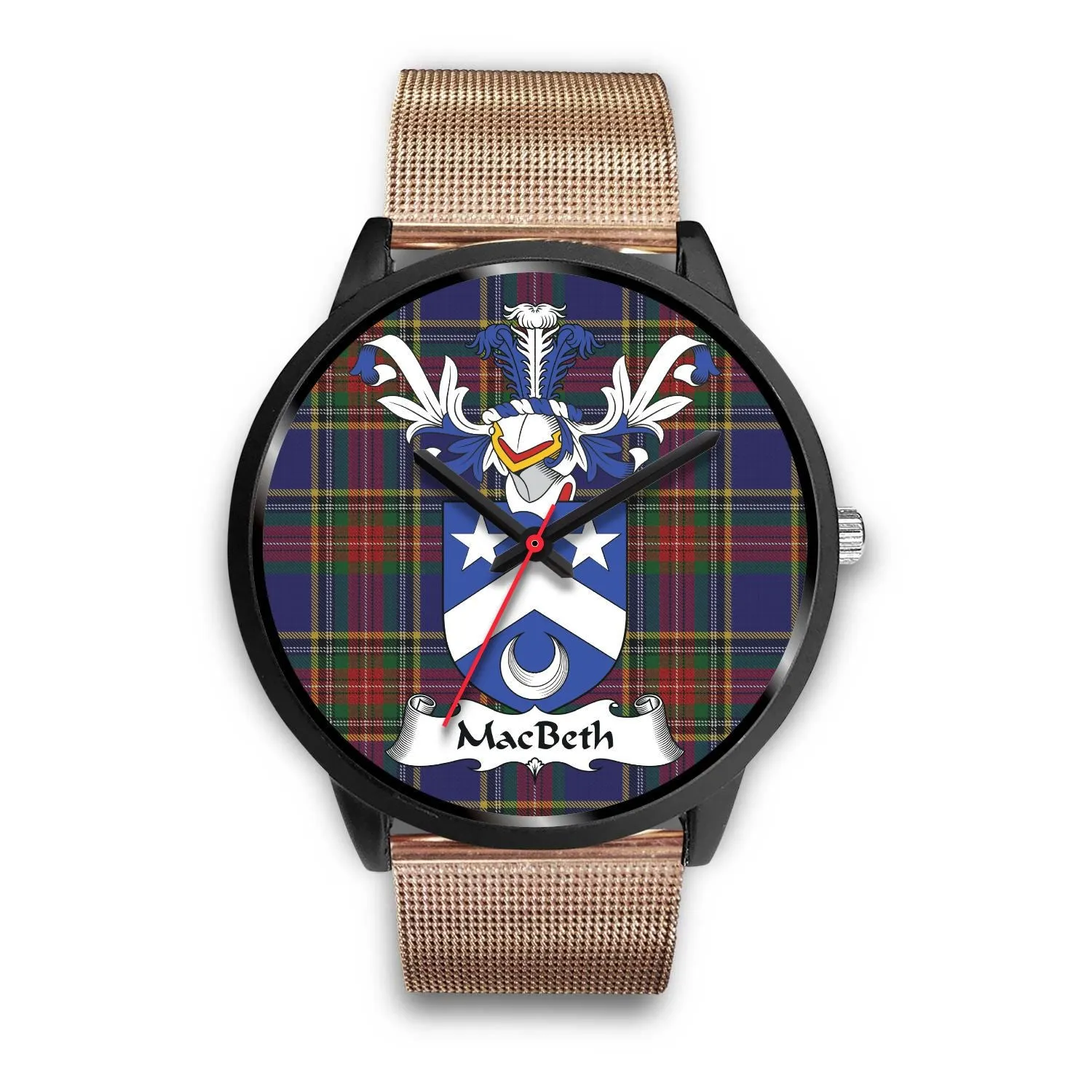 MacBeth Clan Badge Tartan Black Watch