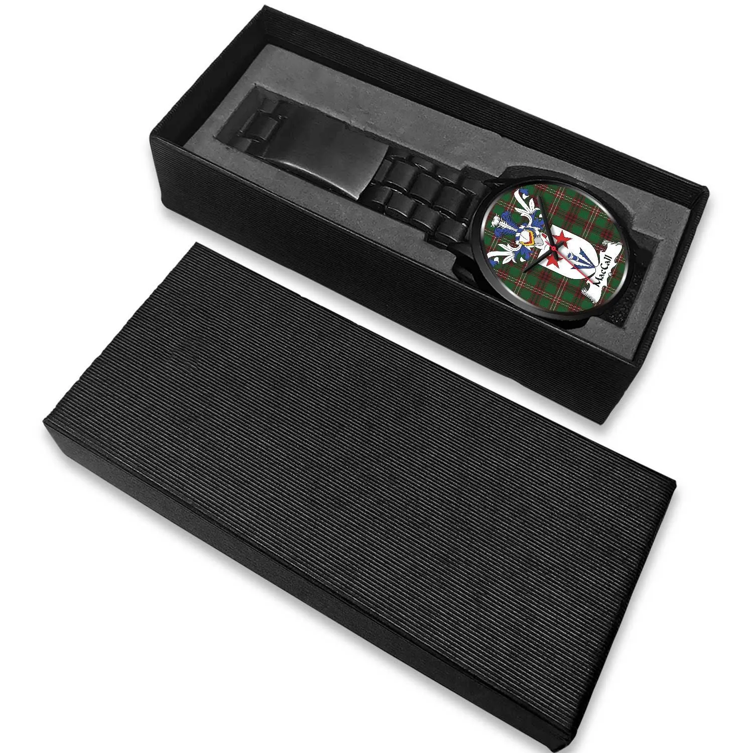 MacCall Clan Badge Tartan Black Watch